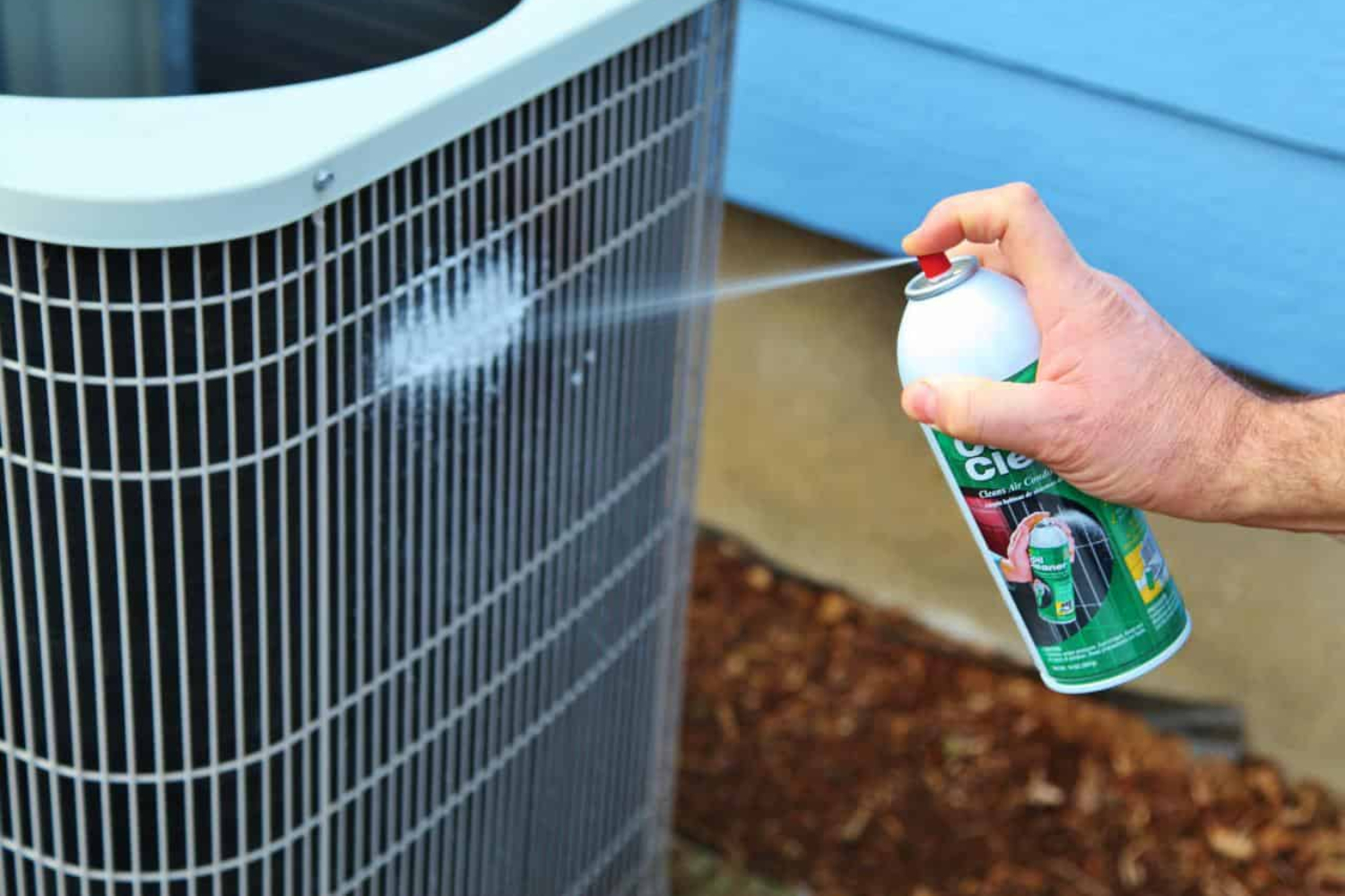 AC Outdoor Unit Cleaning